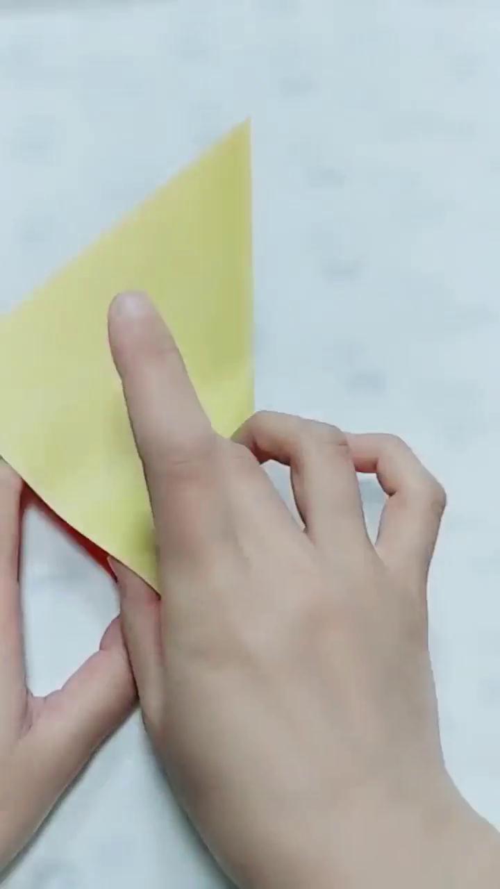 亲子手工小鸟折纸怎么做