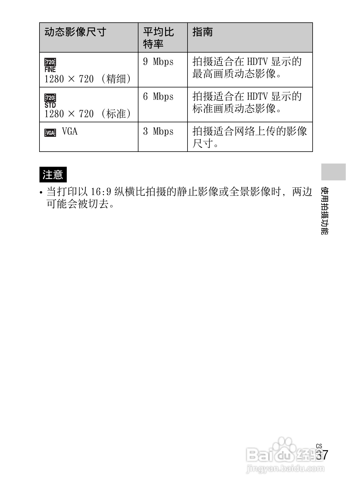 索尼DSC-W670数码相机使用说明书:[4]