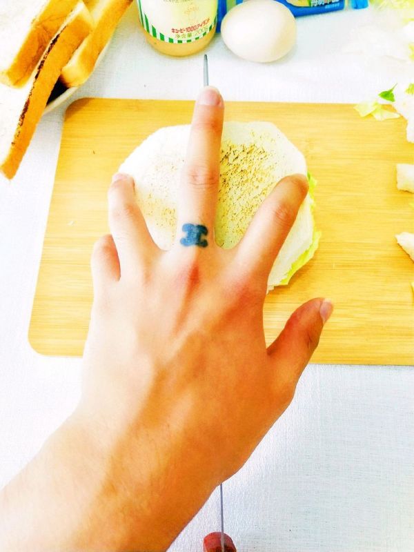 芝士火腿三明治