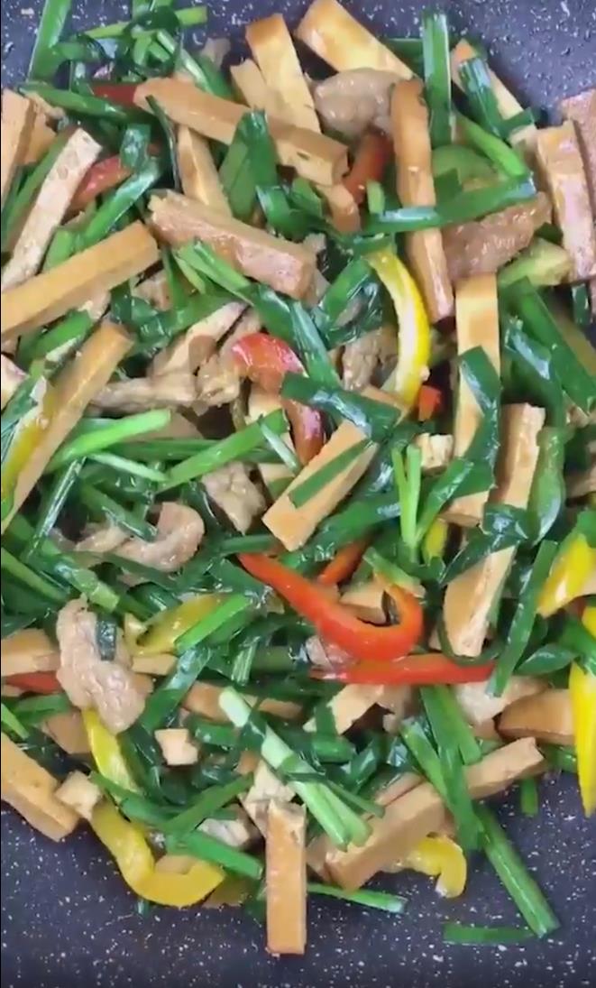 小炒豆干怎么做
