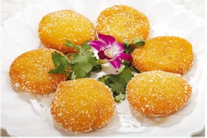 挡不住的诱惑--酸奶南瓜饼