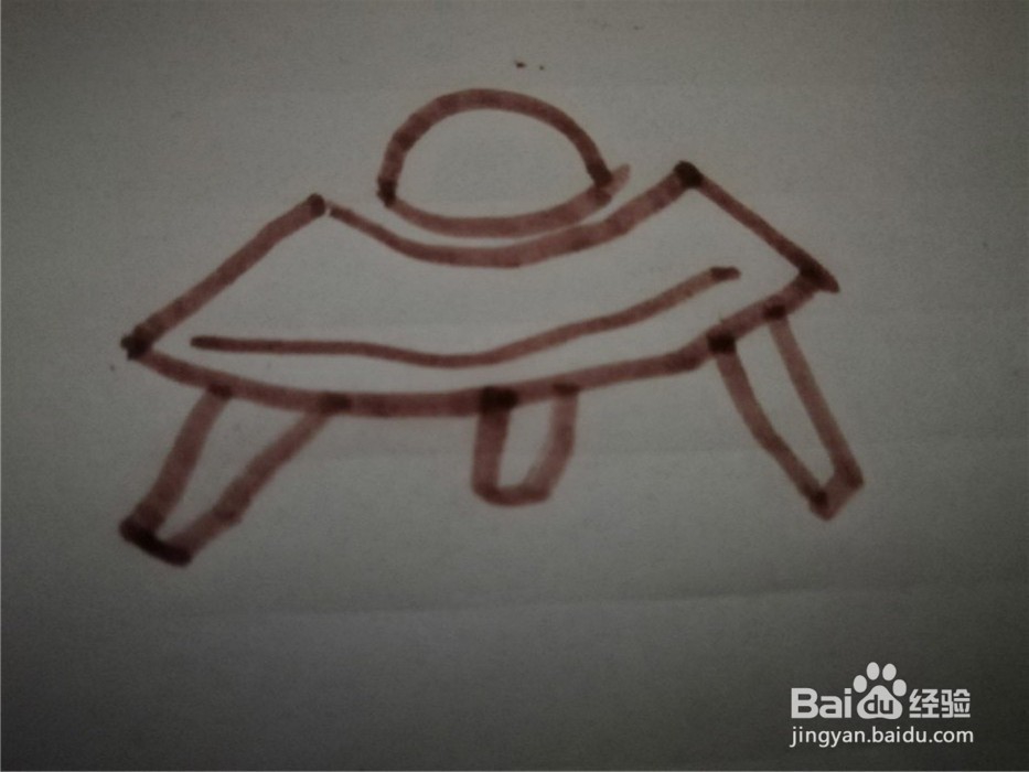 怎么样用简笔画画宇宙飞船