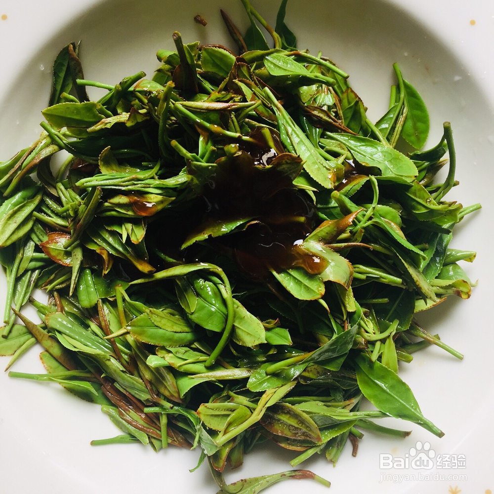 营养美味的凉拌茶叶