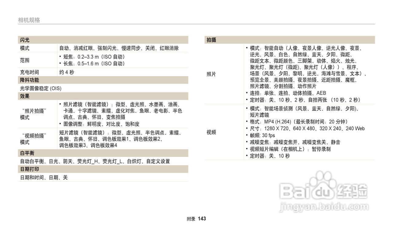 三星WB31F数码相机说明书:[15]