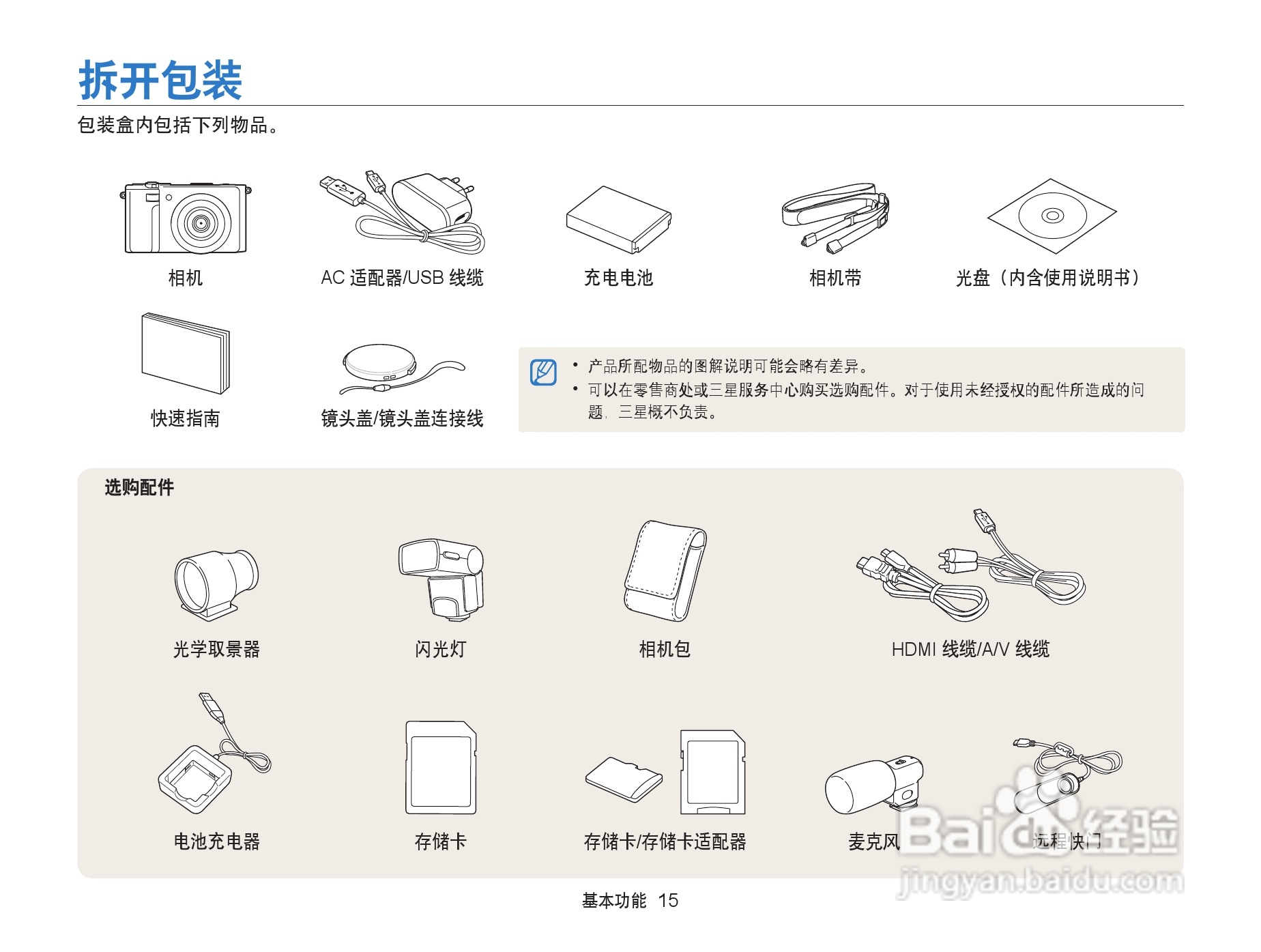 三星EX2F数码相机使用说明书:[2]