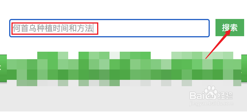 何首乌种植时间和方法