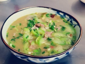 丝瓜肉片汤的做法