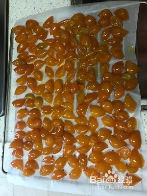 养生食补金桔蜜饯的做法