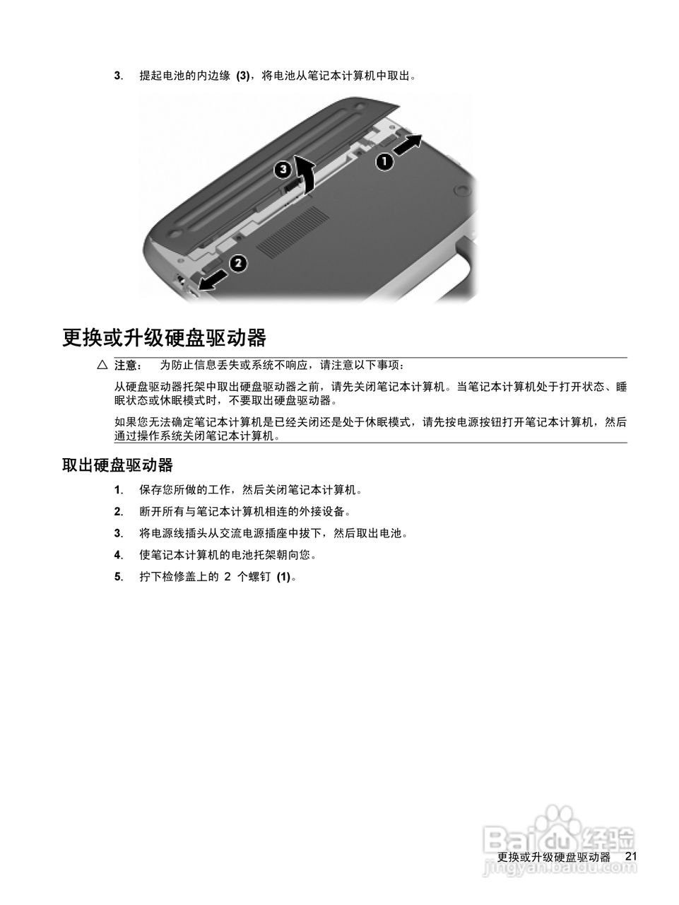 惠普(康柏) HP ProBook 4321s笔记本电脑说明书:[3]