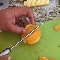 分享圣洛雪菠萝香蕉甜橙脆皮冰棒做法