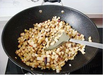 西红柿茄子拌面