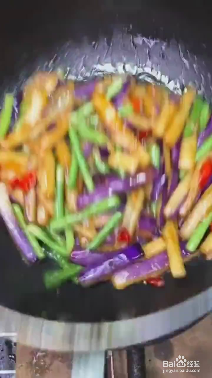 如何制作茄子炒豆角