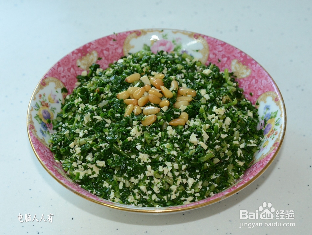 系列美食：[67]马兰头拌香干