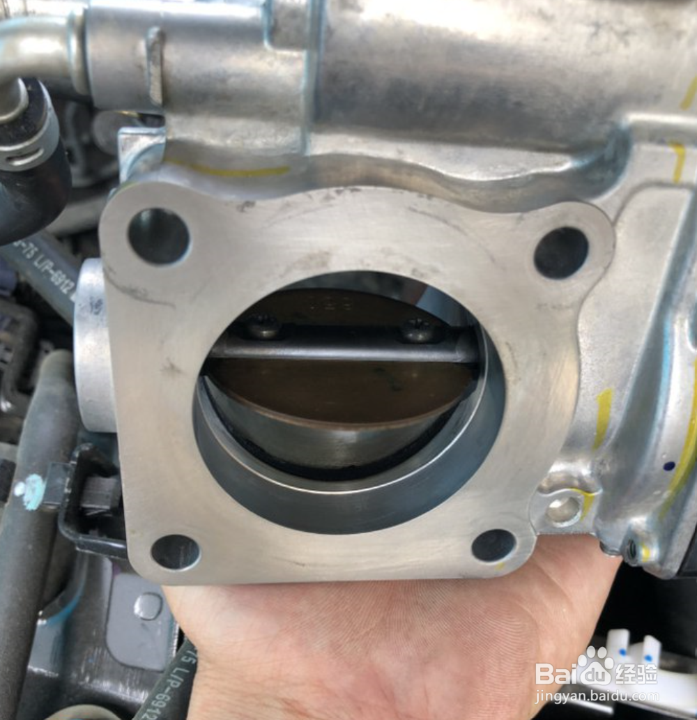 十代思域清洗节气门教程