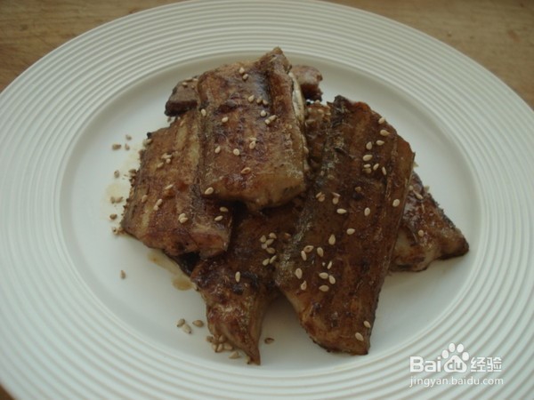 蜜汁烤带鱼的做法