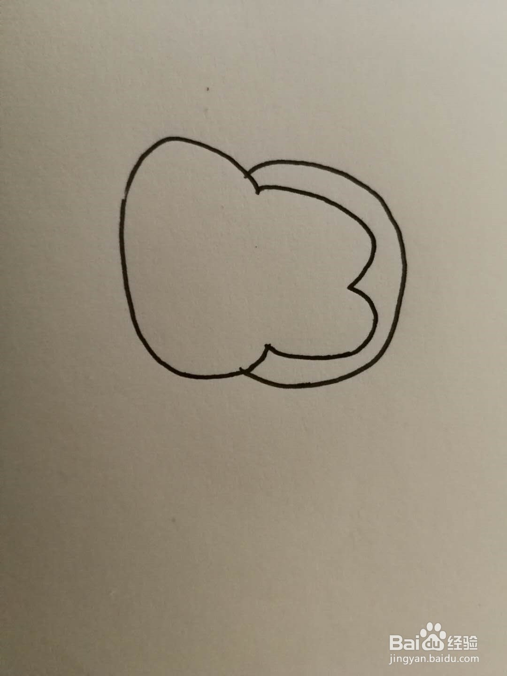 简笔画猴子的脸