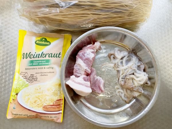 酸菜海鲜炖粉条