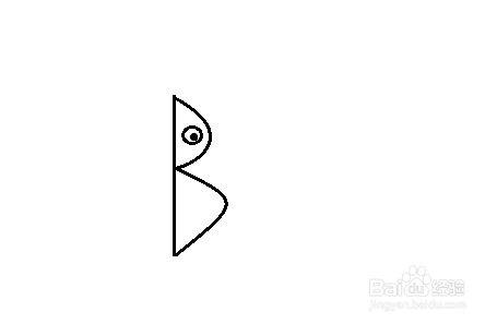 简笔画-如何画创意小鸟的简笔画
