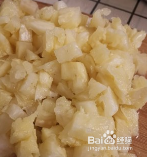 简单版蛋挞菠萝派做法,一看就会