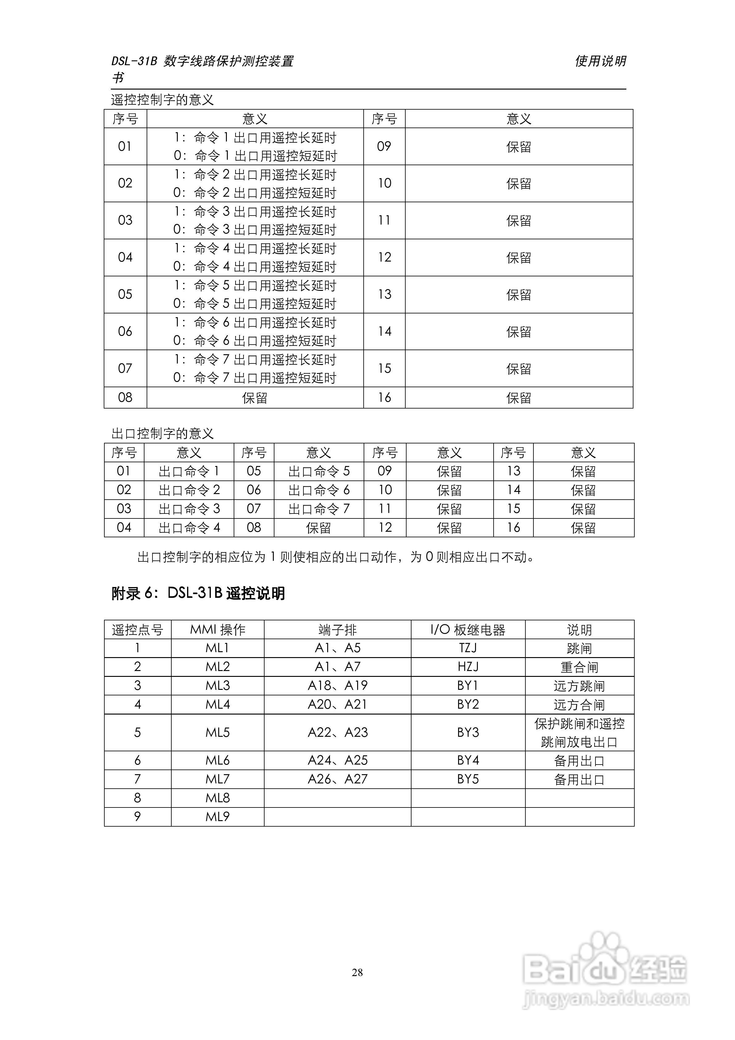 天能DSL-31B数字线路保护测控装置使用说明书:[3]