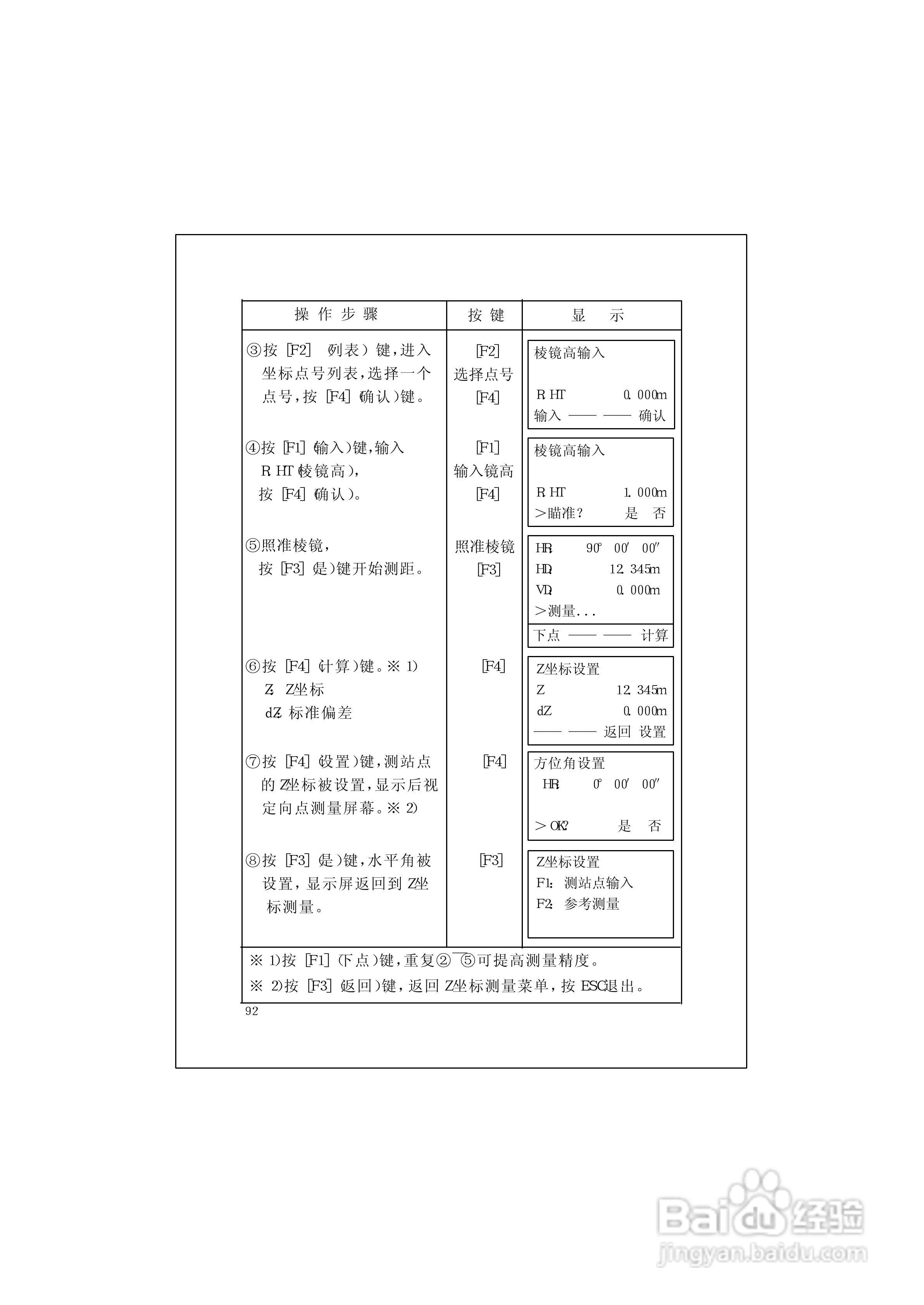 RTS600系列电子全站仪使用说明书:[11]