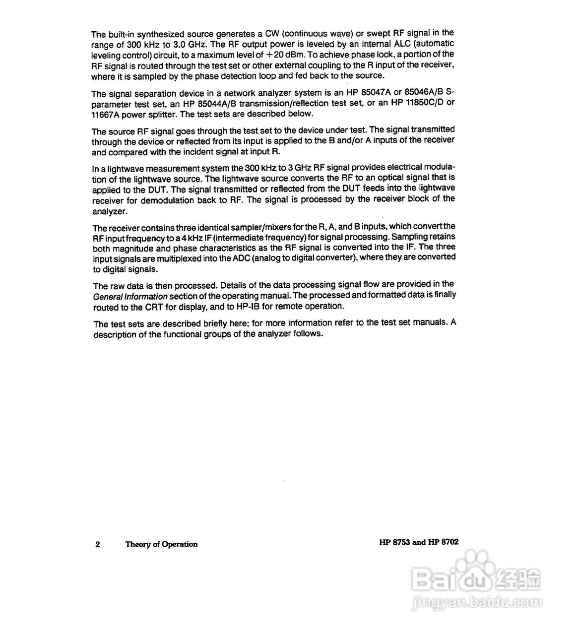 HP8753A/B/ C分析仪说明书:[39]