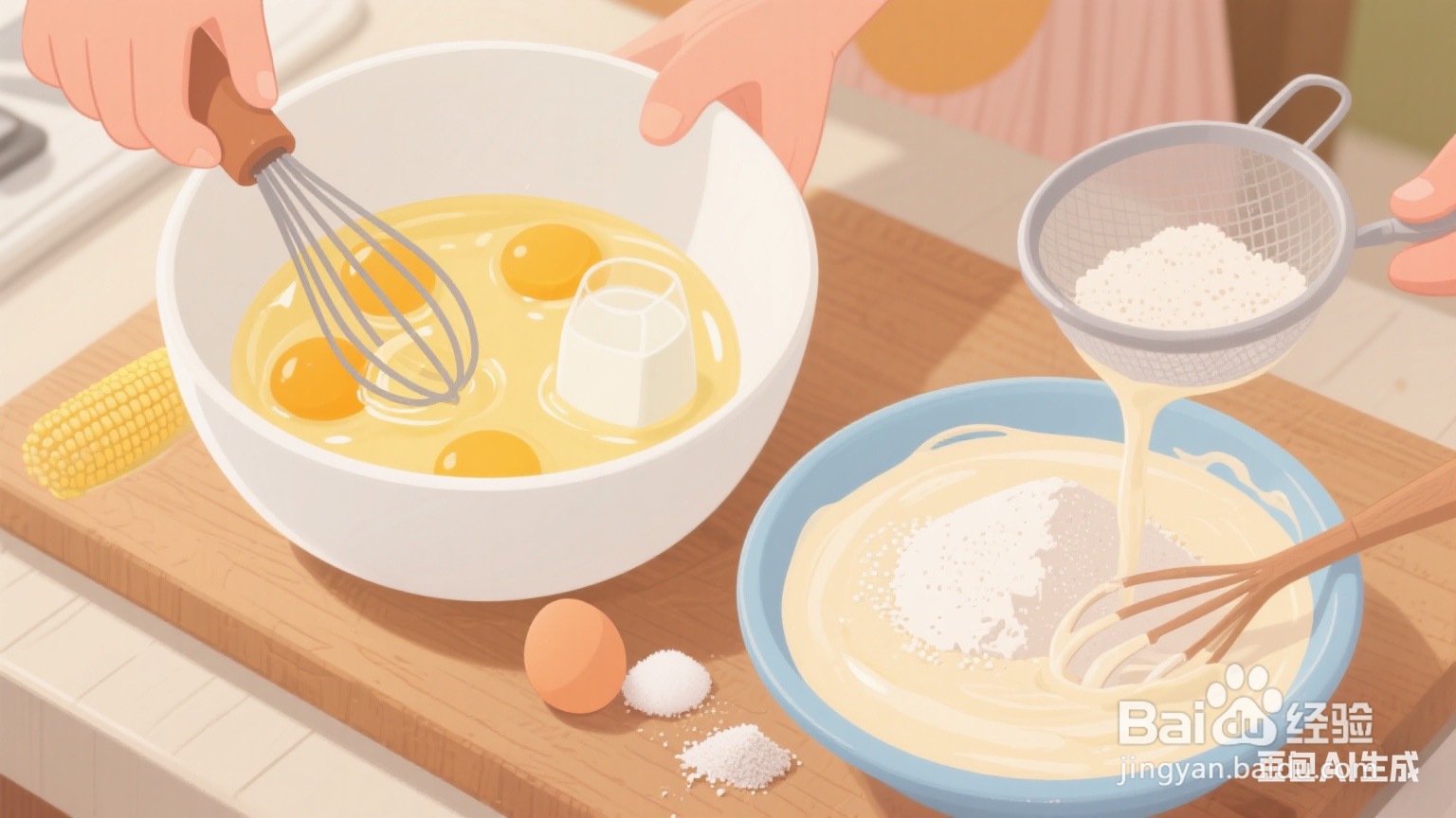 如何在家做蛋糕