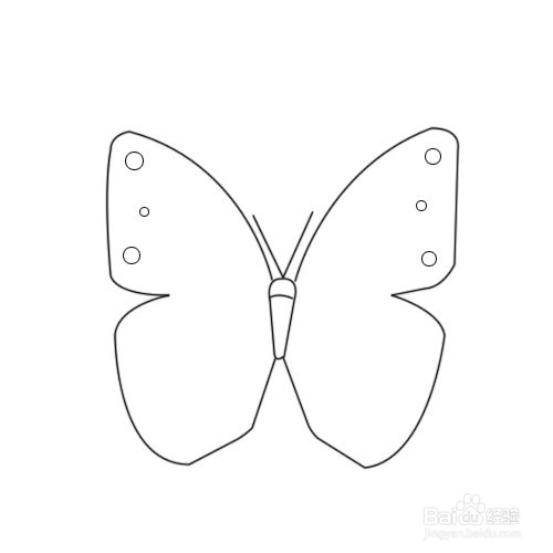 如何画蝴蝶简笔画