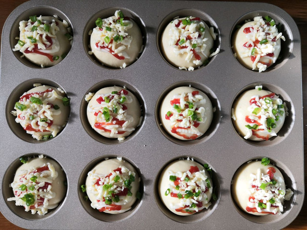 香葱芝士小面包