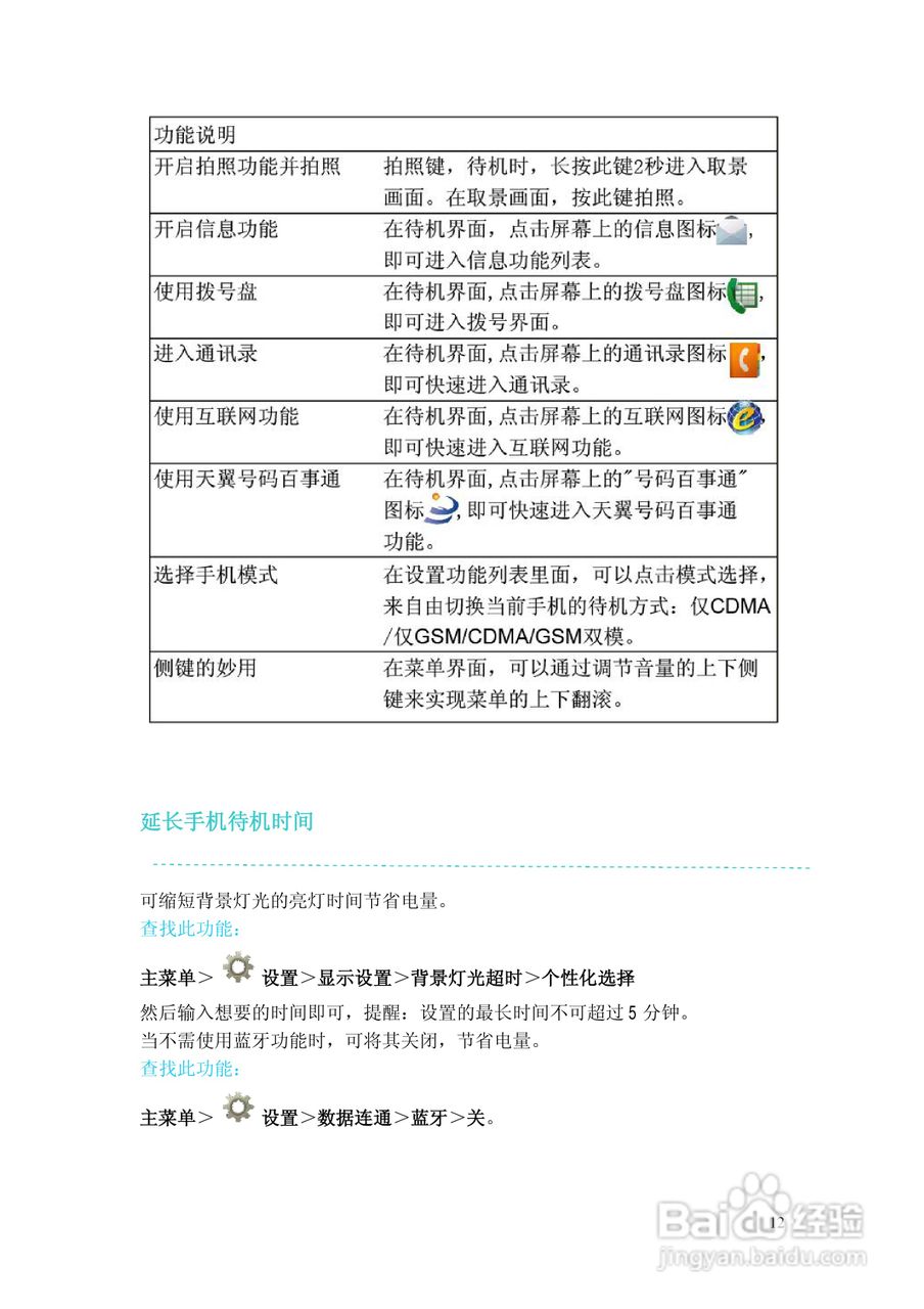 摩托罗拉EX201手机使用说明书:[2]