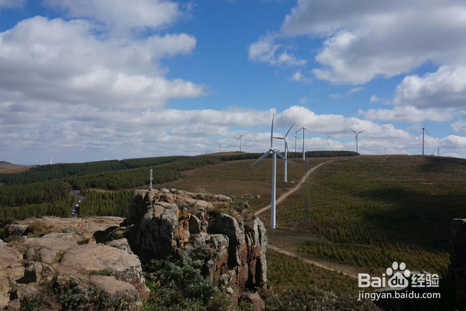 草原天路自驾路线地图