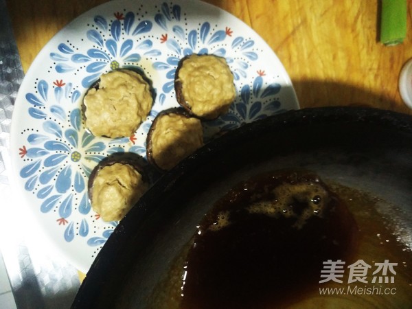 香菇酿肉的做法