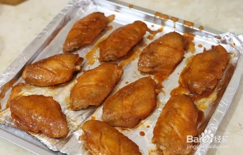 家庭版奥尔良烤鸡翅的做法