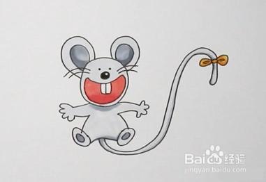 小老鼠简笔画