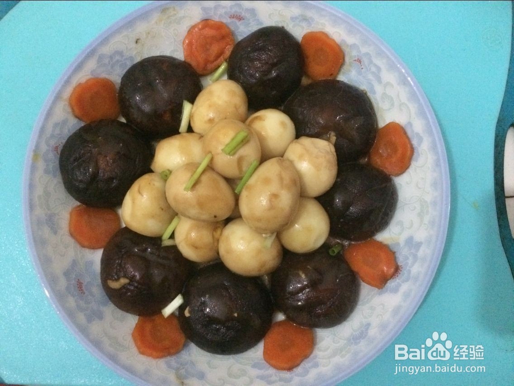 蘑菇鹌鹑蛋的做法