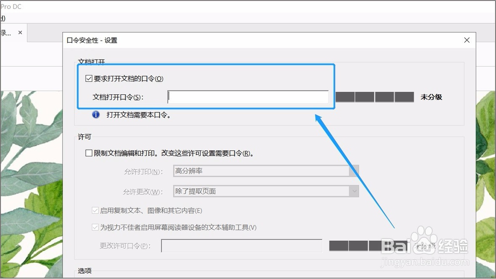 pdf如何加密？