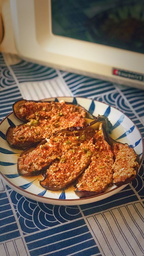 肉末蒜蓉烤茄子