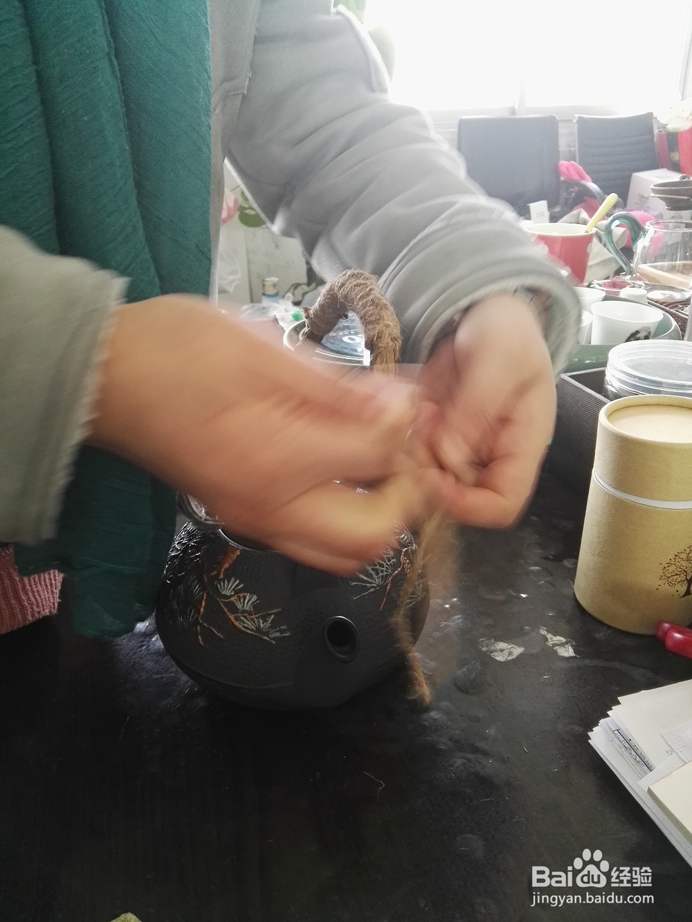 如用绑扎铁壶水壶防烫把