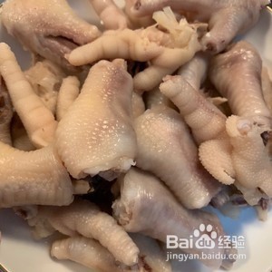 东北下酒菜红烧鸡爪