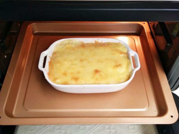 芝士焗火腿土豆泥