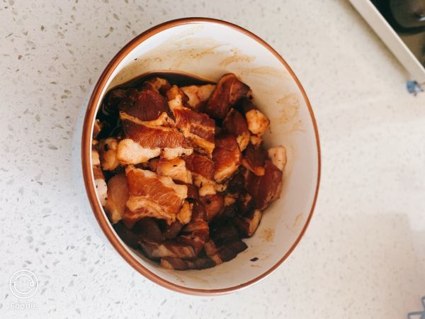 五花肉豆角焖面