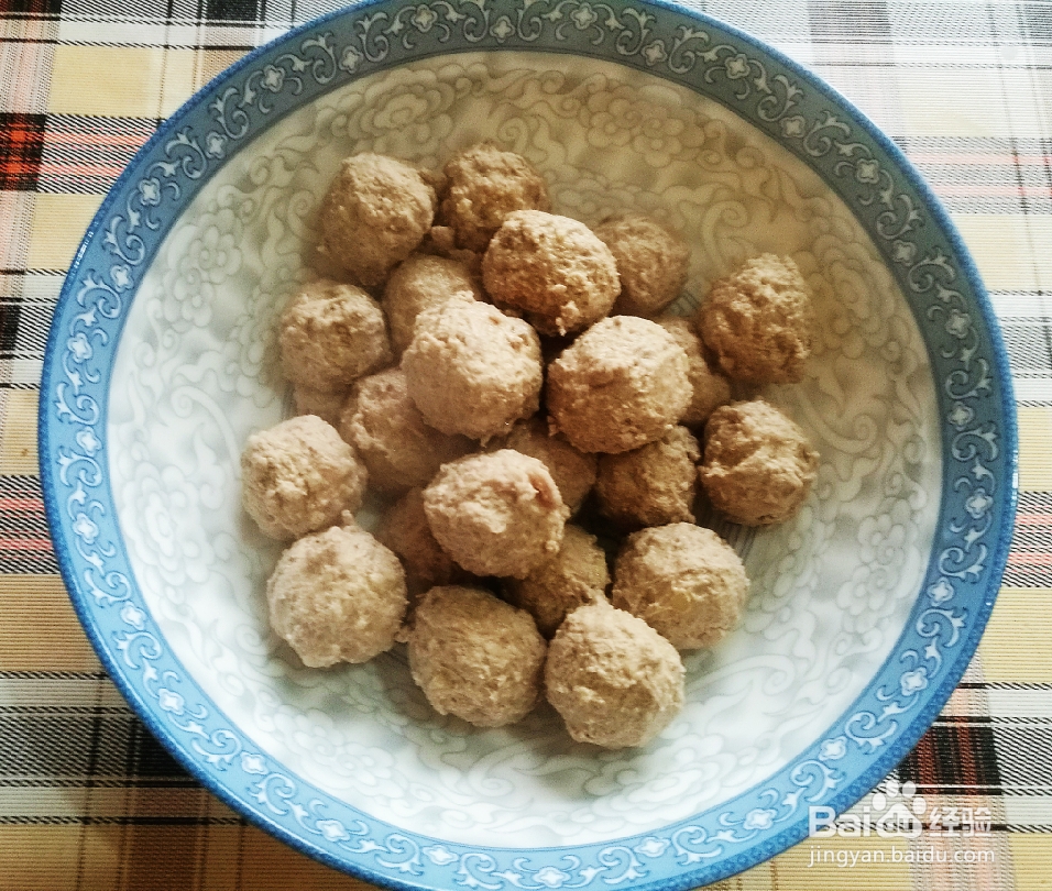 营养美味的美味番茄牛肉丸