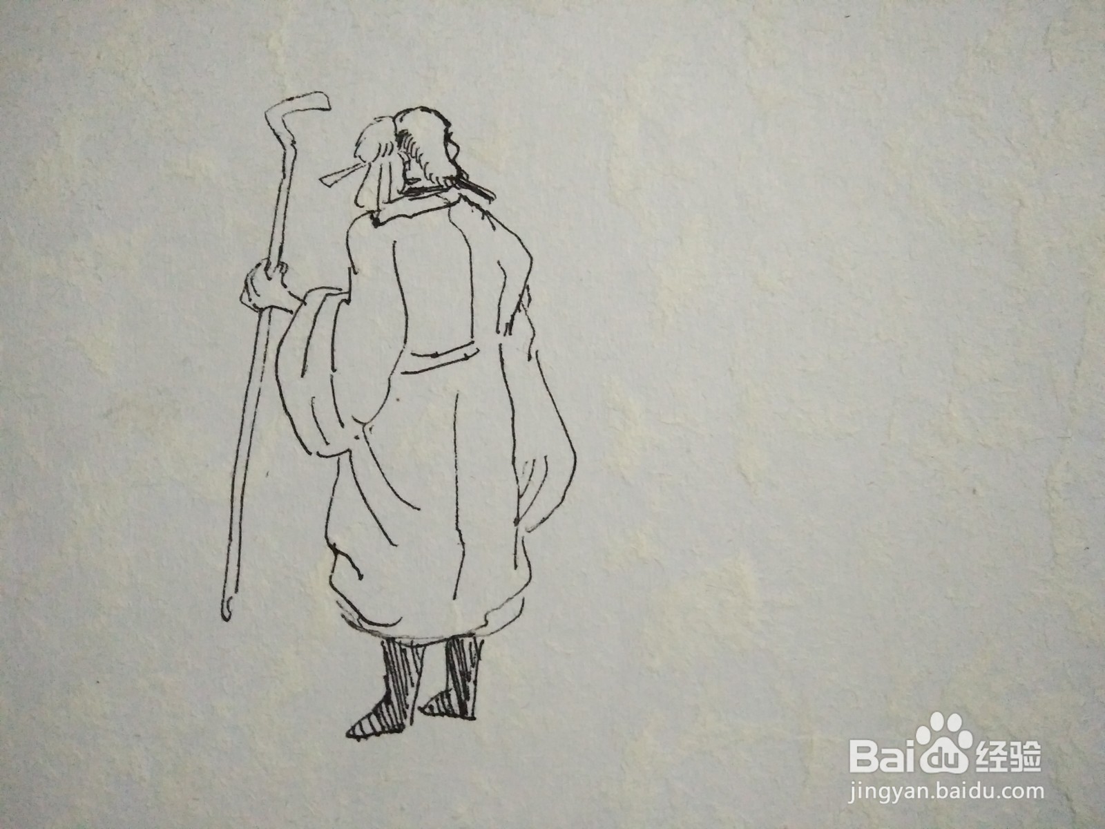 野望古诗配图简笔画