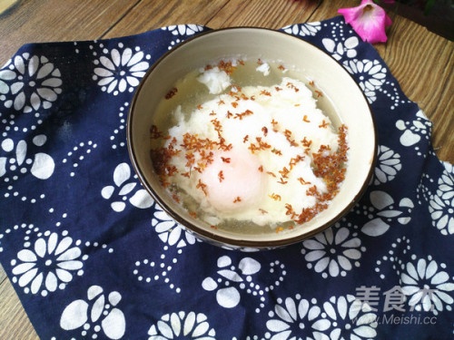 桂花酒酿水煮蛋