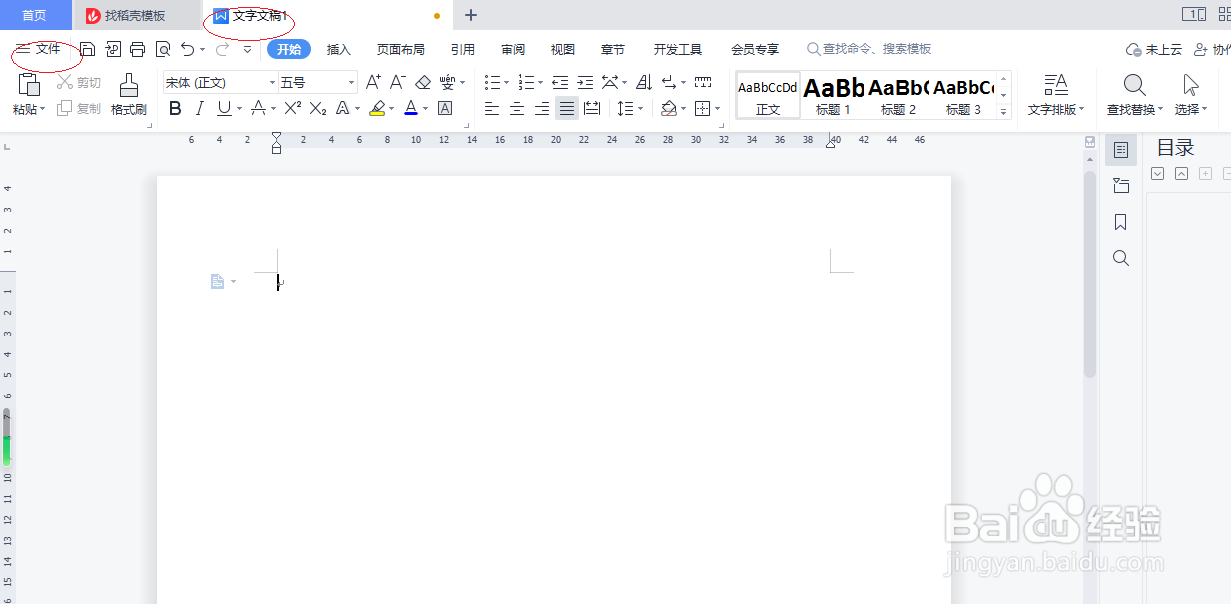 WPS文字处理 2022设置修改文件密码