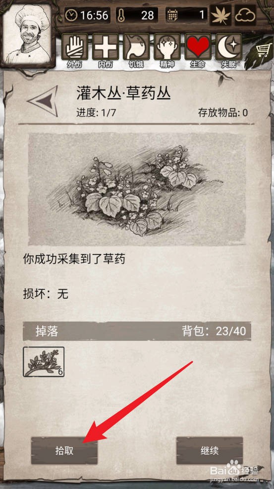 荒野日记:孤岛如何得到草药