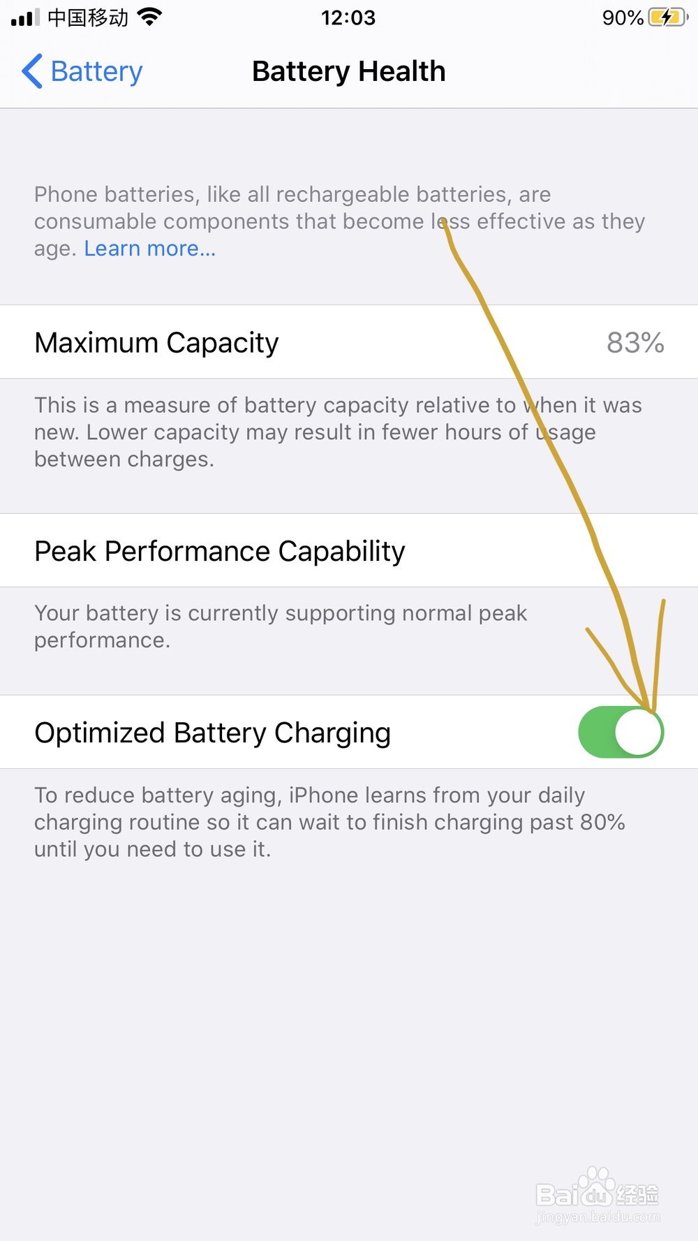怎么在iPhone中设置低电量模式