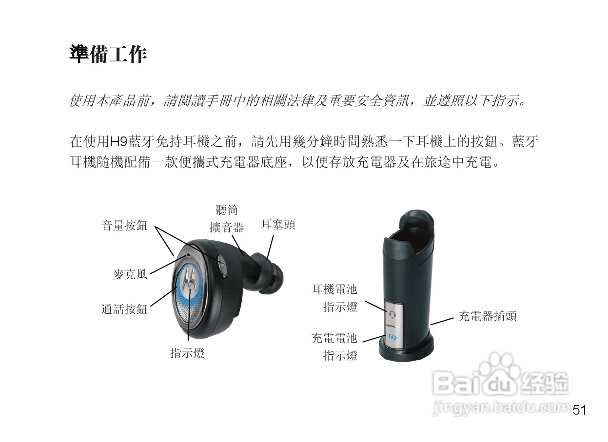 MOTOROLA Miniblue H9迷你型蓝牙耳机说明书:[7]