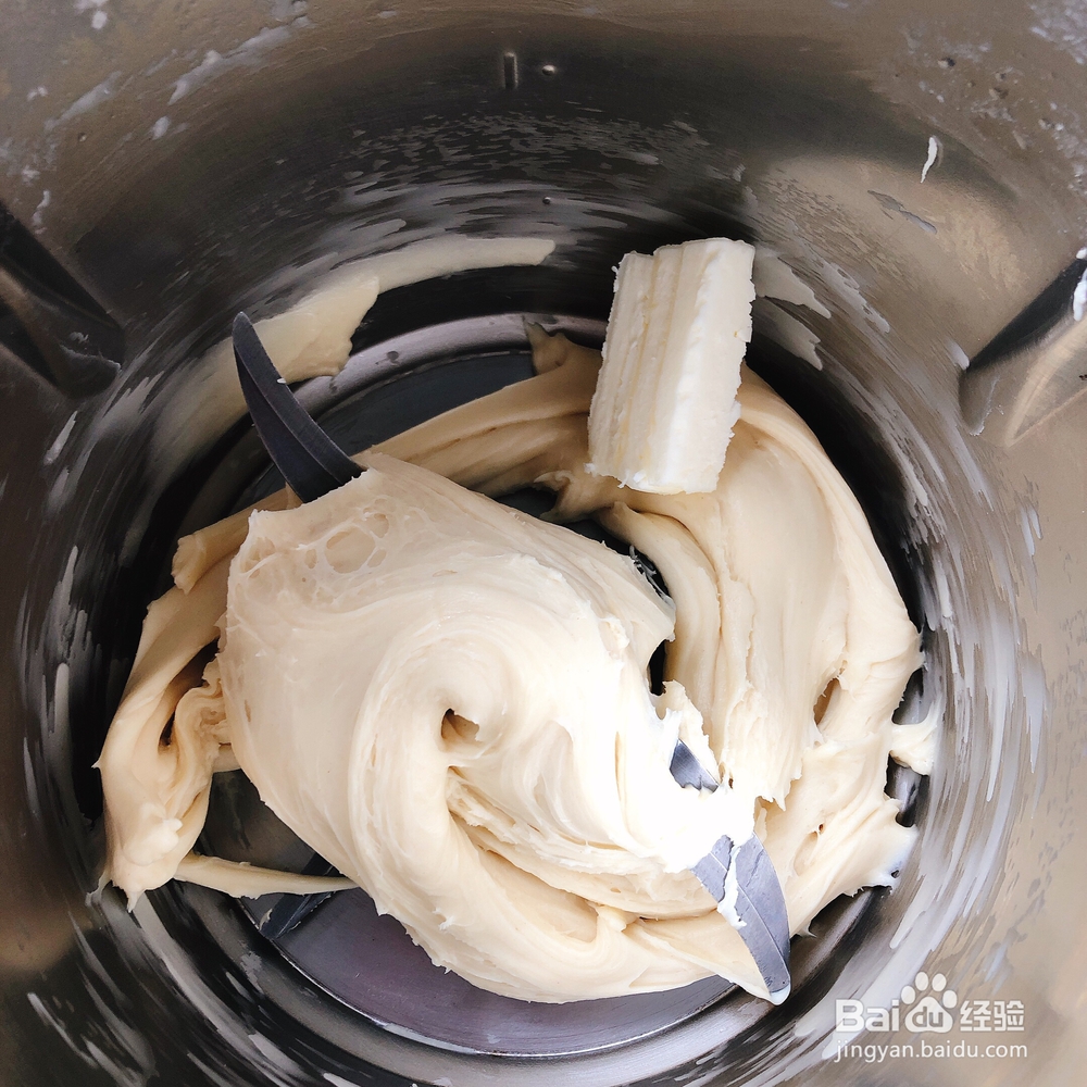 非常简单的蜜豆小面包