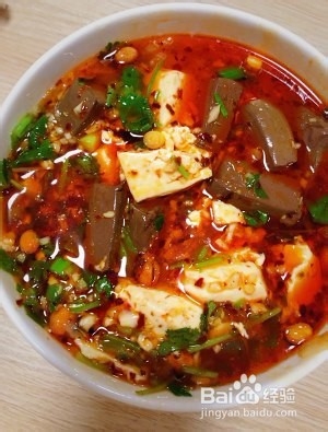 鸭血豆腐怎么做